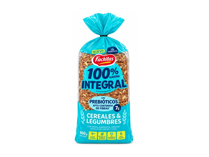 PAN DE CEREALES Y LEGUMBRES